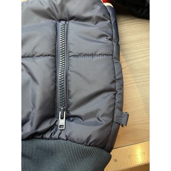 Sno Rags Unisex Size L Navy Red And White Winter Ski Full Zip Jacket-Vintage - Picture 8 of 9